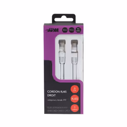 APM 560346 câble de réseau Blanc 1 m Cat6 F/UTP (FTP)