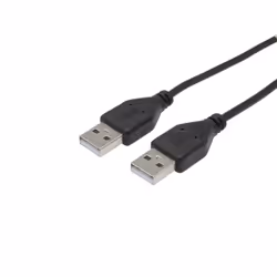 APM 570306, 1,8 m, USB A, USB A, USB 2.0, Noir