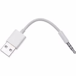 Adaptateur Jack APM USB-A/JACK 3.5MM MALE/MALE blanc
