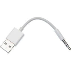 Adaptateur Jack APM USB-A/JACK 3.5MM MALE/MALE blanc