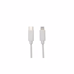 APM 570362, 1 m, Lightning, USB C, Mâle, Mâle, Blanc