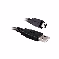 APM 570555, 0,6 m, USB A, Mini-USB B, USB 2.0, Noir