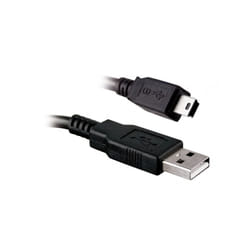 APM 570555 câble USB 0,6 m USB 2.0 USB A Mini-USB B Noir