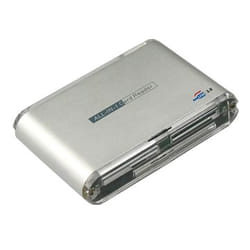 APM 571201 lecteur de carte mémoire USB 2.0 Argent