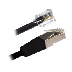 APM 571800, 5 m, RJ11, RJ45, Noir, Mâle, Mâle