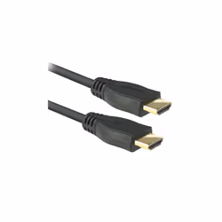 APM 590459, 1 m, HDMI Type A (Standard), HDMI Type A (Standard), Compatibilité 3D, Noir