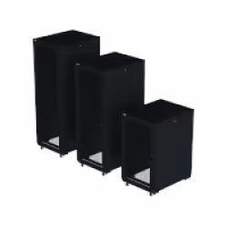 Eaton RAA24610PSB13U, Rack autonome, 24U, 1500 kg, Roues castor, 78 kg, Noir