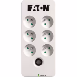 Eaton PB6F, 6 sortie(s) CA, Type E, 220 - 250 V, 50 - 60 Hz, 10 A, 2500 W