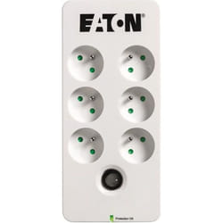 Eaton PB6F protection surtension Noir, Blanc 6 sortie(s) CA 220 - 250 V 1,5 m