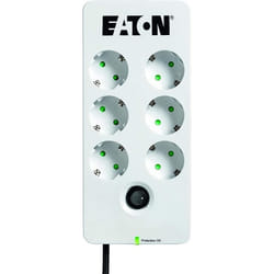 Eaton PB6D protection surtension Noir, Blanc 6 sortie(s) CA 220 - 250 V 1,5 m