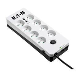 Eaton PB8TUF protection surtension Noir, Blanc 8 sortie(s) CA 220 - 250 V 1,5 m