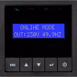 Eaton 9E3000IR alimentation d'énergie non interruptible Double-conversion (en ligne) 3 kVA 2700 W 7 sortie(s) CA - Vue supplémentaire 9