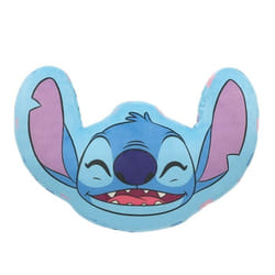 DISNEY - Coussin 3D Stitch - 100% Polyester - Bleu