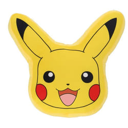POKEMON - Coussin 3D Pikachu joyeux - 100% Polyester - Jaune