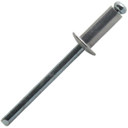 Finish - Rivets standards tête plate aluminium/acier asd Ø3,2x8mm - Boite de 500