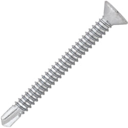 Vis autoperçeuse tête fraisée 120° empreinte PH acier zingué blanc TFC Ø3,5x13mm - Boite de 500