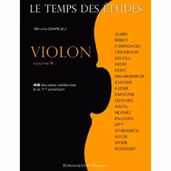 ISBN Le Temps Des Etudes; Violon T.1, Musique, Français, Livre broché