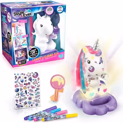 Canal Toys Lampe Licorne à Décorer Cosmique Edition Collector