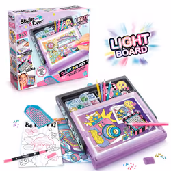 Canal Toys Style 4 Ever Diamond Art LED Case, Kit de loisirs créatifs pour enfants, 6 an(s), Multicolore