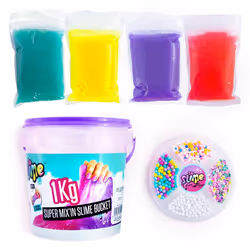 Canal Toys Slime Super Bucket 1kg Pâte Slime