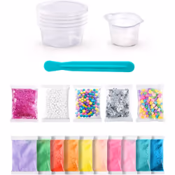 Canal Toys Slime Mix'in Kit- Pack 10 Slime, 6 an(s), Plastique, Multicolore