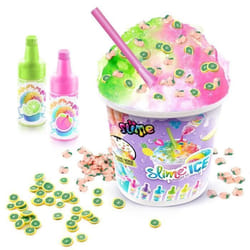 Canal Toys - SO SLIME DIY - Slime Ice Mega Cup - Avec 2 colorants parfumés 1 cuillere et des décorations - SSC 300