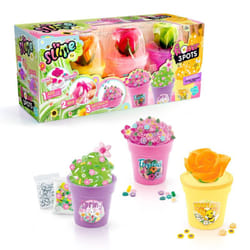 Canal Toys Arts Crafts Slime Putty - So Slime Slime Flower, 3 Pots de Slime Artisanal pour Enfants Dès 6 Ans