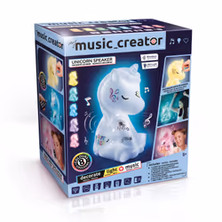 Canal Toys My Music Creator - Enceinte licorne lumineuse, Kit de loisirs créatifs pour enfants, 8 an(s), Batteries requises, ...