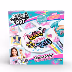Canal Toys Airbrush Art Fashion Design Kit