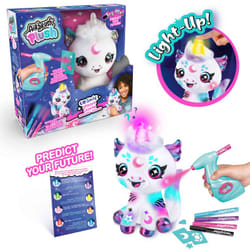 Canal Toys Airbrush Plush Light-Up Cosmic Unicorn