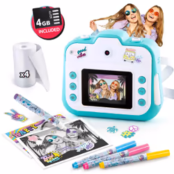 Canal Toys Photo Creator Appareil Photo Instantané Turquoise Blanc - Vue supplémentaire 11