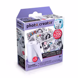 Canal Toys Photo Creator Instant Camera, Thermique directe, Blanc, 3 pièce(s)