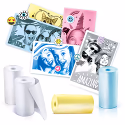 Canal Toys Studio Creator Photo Creator Instant Camera Color Refill Bleu, Rose, Blanc, Jaune - Vue supplémentaire 4
