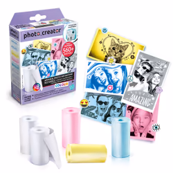 Canal Toys Studio Creator Photo Creator Instant Camera Color Refill Bleu, Rose, Blanc, Jaune - Vue supplémentaire 5