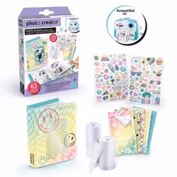 Canal Toys Coffret Album Photo pour appareil photo à impression instantanée -