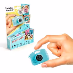 Canal Toys – Photo Creator – Appareil Photo et Vidéo Numérique Mini Cam’ - Original - avec Porte-clé et Carte SD 1Go Incluse ...