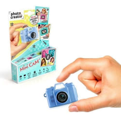Canal Toys - Photo Creator - Appareil Photo Numérique Mini Cam  Bleu- Retro - Avec carte SD 1Go incluse