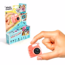Canal Toys – Photo Creator – Appareil Photo et Vidéo Numérique Mini Cam’ – Instant - avec Porte-clé et Carte SD 1Go Incluse – ...
