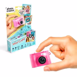 Canal Toys – Photo Creator – Appareil Photo et Vidéo Numérique Mini Cam’ – Compact - avec Porte-clé et Carte SD 1Go Incluse – ...