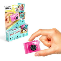 Canal Toys – Photo Creator – Appareil Photo et Vidéo Numérique Mini Cam’ – Compact - avec Porte-clé et Carte SD 1Go Incluse – CLK 06