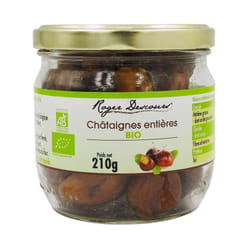 Châtaignes entières cuites BIO - Roger Descours
