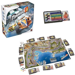 Jeu de société - ASMODEE - Formula D - Circuit F1 de Monaco et circuit urbain - Voitures customisées