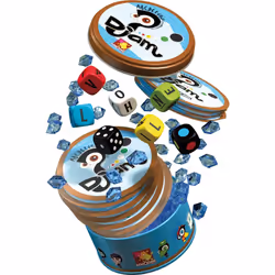 Asmodee Djam, unisexe, Plastique, Multicolore, 01-01-2016, Chine, CE