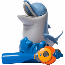 Asmodee Bulle Le Dauphin, unisexe, Plastique, Bleu, Blanc, 01-01-2016, CE, 1,4 kg