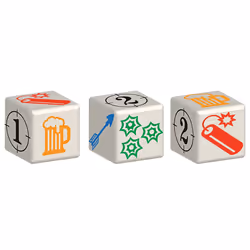 dV Giochi Bang Le Jeu De Dès, unisexe, 8 an(s), 15 min, BANG!, Plastique, Carton, Multicolore