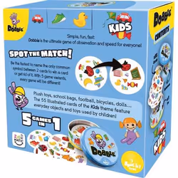 Asmodee Dobble Kids Dobble Kids Jeu de cartes - Vue supplémentaire 3
