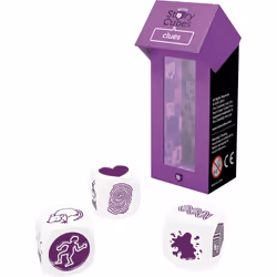 Asmodee Story Cubes Investigations, Garçon/Fille, 6 an(s), Plastique, Blanc, Violet, 20 min, Chine