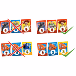 Asmodee Rummy Disney Jeu de cartes
