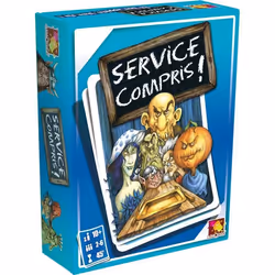 Asmodee Service compris ! Jeu de société À partir de 10 ans 2 à 6 joueurs 45 minutes