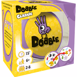 Asmodee Dobble Classic, Jeu de cartes, Assortiments, 6 an(s), Jeu familial